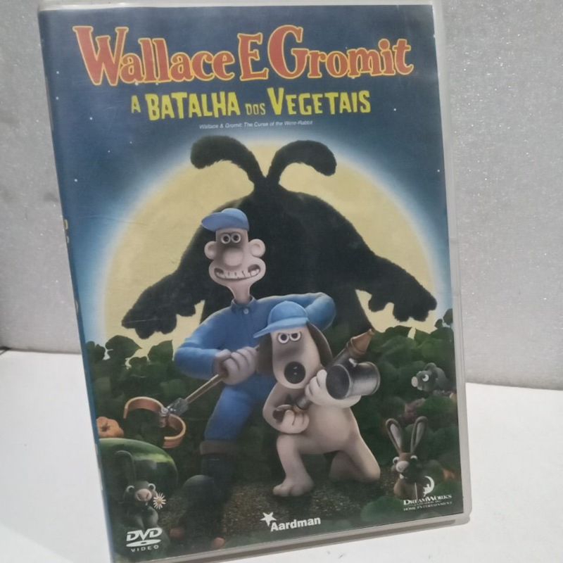 DVD WALLACE E GROMIT -A BATALHA DOS VEGETAIS | Shopee Brasil