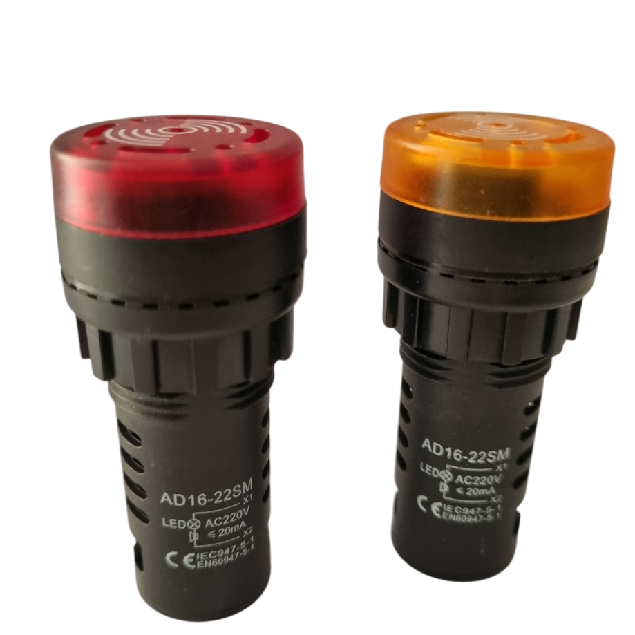 Led Buzzer - Alarme Áudio Visual 220V | Shopee Brasil