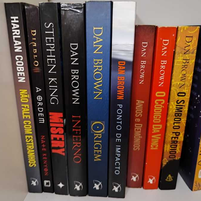 Coleção Dan Brown 6 livros - O Código da Vinci, Inferno, Anjos e ...