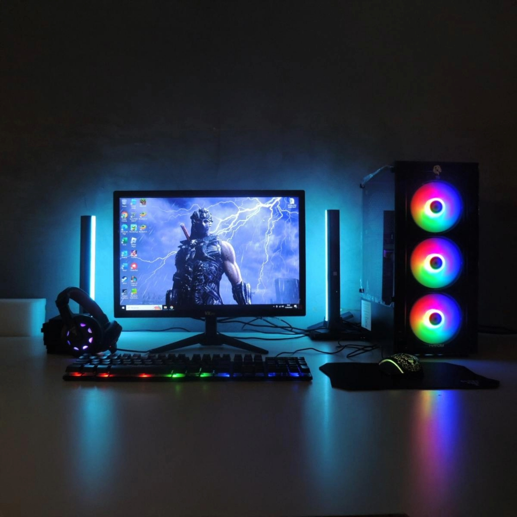 PC Gamer COMPLETO GT 730 4GB, Intel I5, 16GB RAM, SSD 240GB + WiFi
