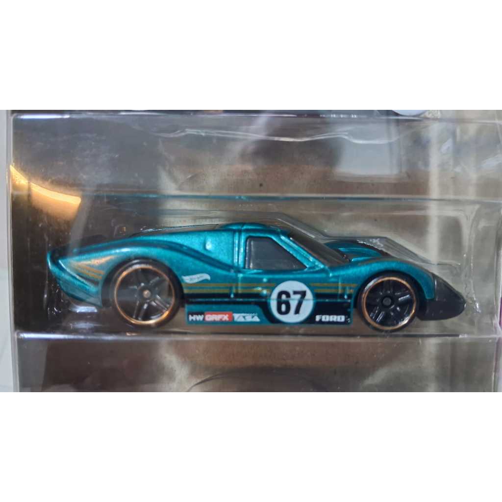 Hot Wheels 1967 Ford GT40 MK.IV loose exclusiva 5-pack HW Retro Racers ...