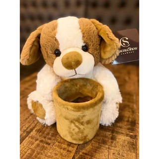 Pelúcia Cachorro com Pote Cacau Show em Oferta na Shopee
