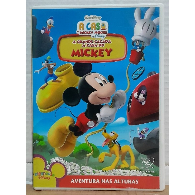 Dvd A Casa do Mickey Mouse - A Grande Caçada à Casa do Mickey ...