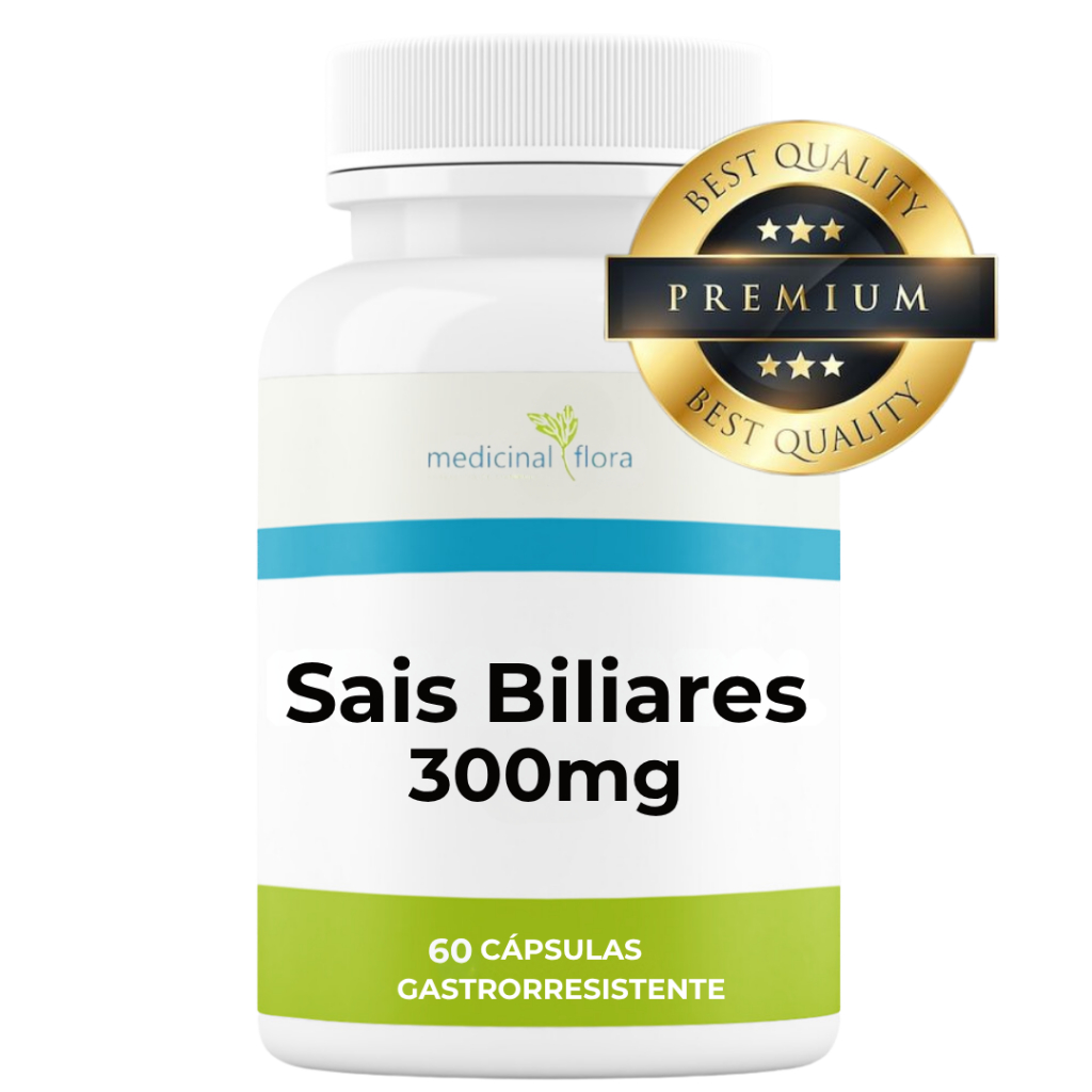 Sais Biliares 300mg Bile Boi - 60 Cápsulas Gastrorresistentes | Shopee ...