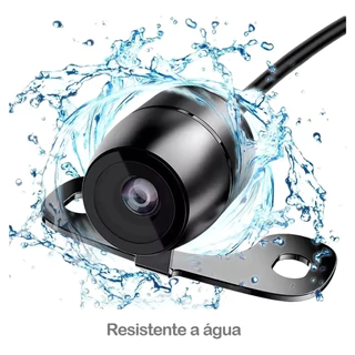 Camera Ré Estacionamento Visão Noturna Colorida Prova D’agua