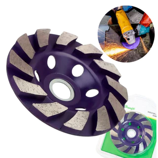 Kit 2/4/6 Disco Desbaste Diamantado para Concreto, Mármore e Esmerilhadeira – Alta Performance TEX