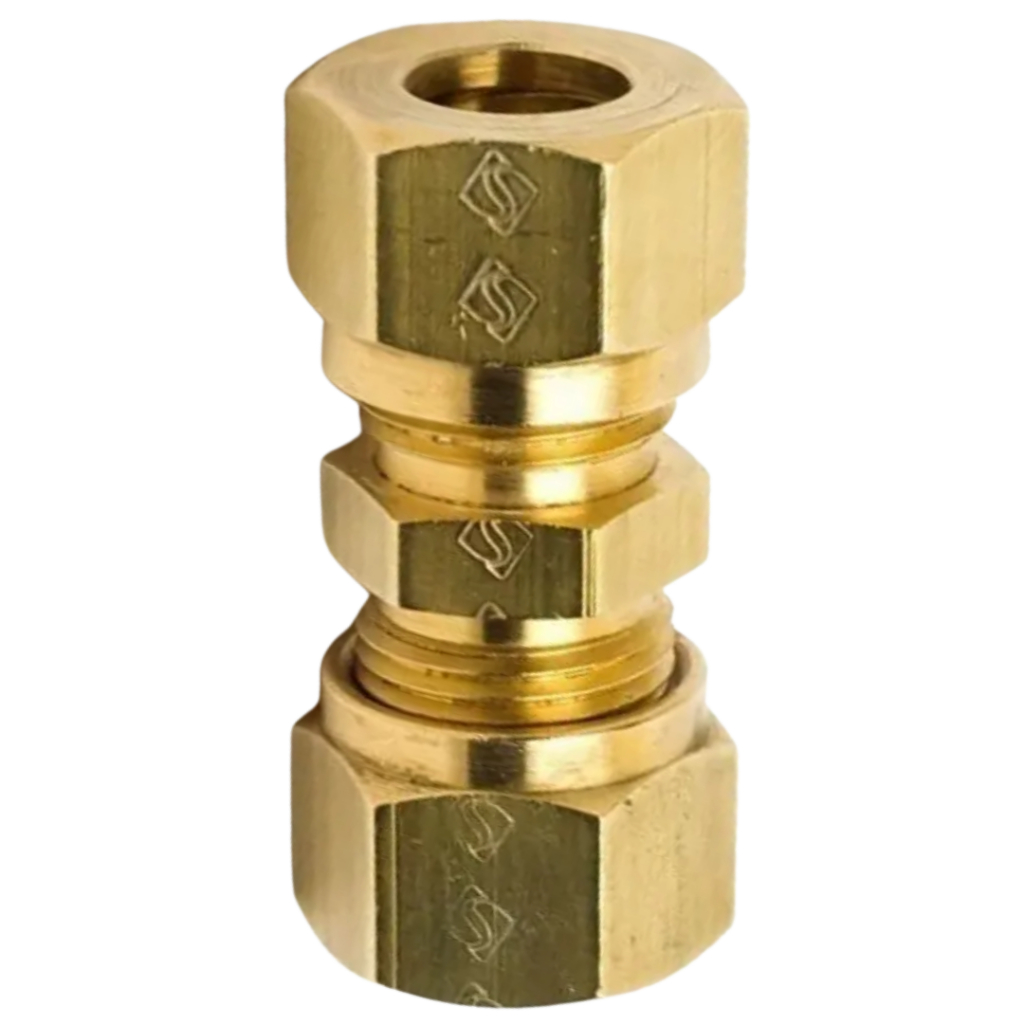 União Latão Tubo Cobre 10mm Emenda - 2pçs | Shopee Brasil