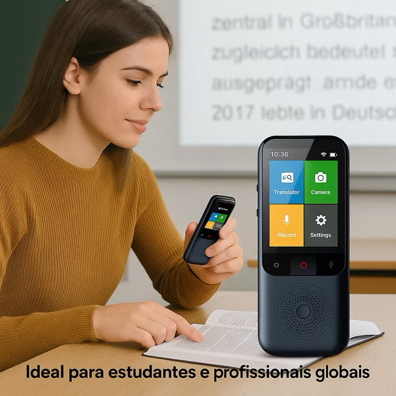 Tradutor Portátil Camera 138 Idiomas Instant Online Offline | Shopee Brasil