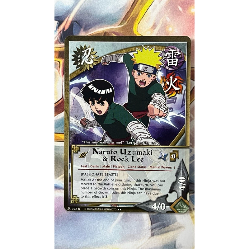 Naruto Shippuden Collectible Card Game CCG ( Ninjas Especiais ) 1