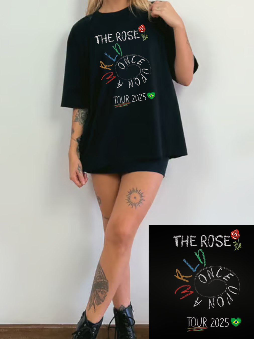 Rosetopia The Rose 2026 World Tour Mixed Mesh Jersey