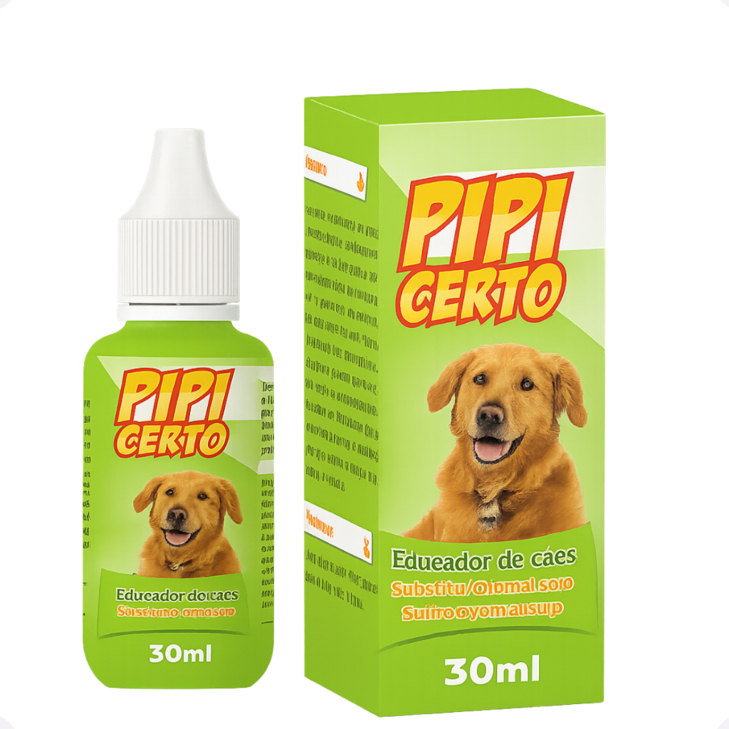Pipi Certo Adestrador Canino Pet Clean 30ml Ensine seu Pet fazer Xixi ...