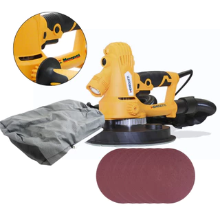 Lixadeira Profissional de Parede Menegotti MLP-800H Amarela 60Hz 800W 110/220V
