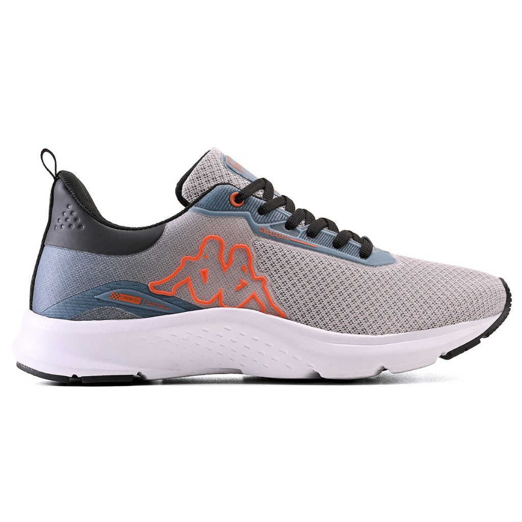 Tênis Kappa Park Masculino Feminino Original Cinza Azul Bebê