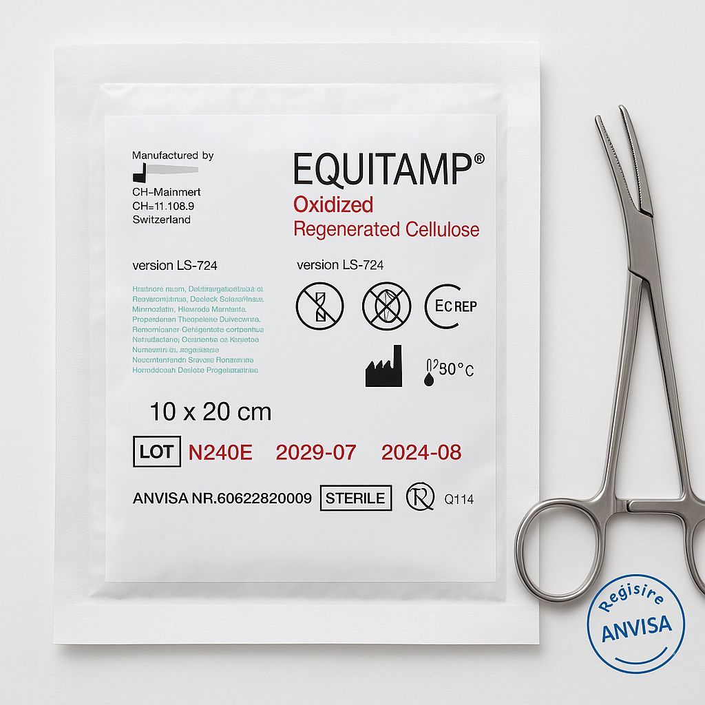 Hemostático Absorvível De Celulose Oxidada - Equitamp | Shopee Brasil