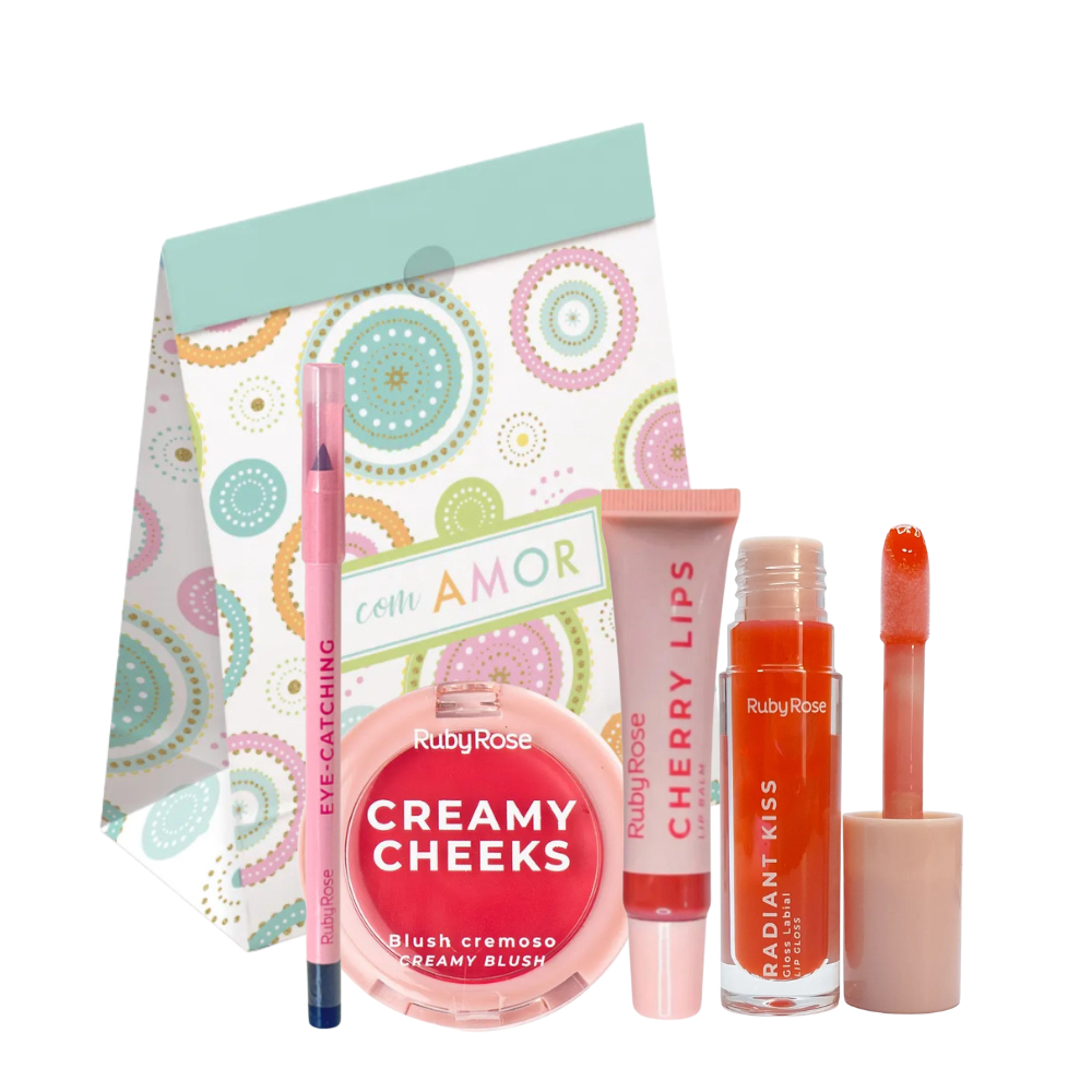 Kit Presente Linha Rosa - Ruby Rose | Shopee Brasil