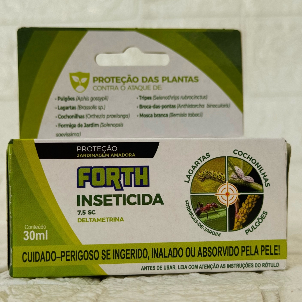 Forth Inseticida Concentrado 30ml Forth Inseticida | Shopee Brasil