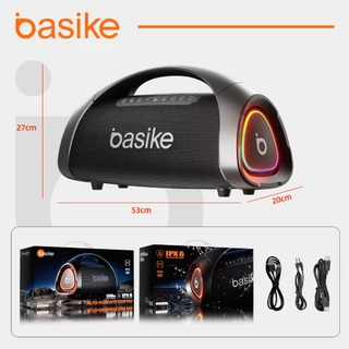 Basike Caixa de Som 300W Bluetooth V5.3 lPX6 com 30000mah Power Bank em Oferta na Shopee