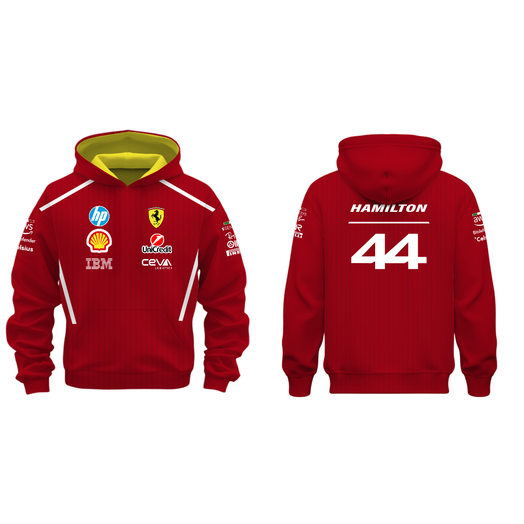 Moletom Inverno Scuderia Ferrari - Formula F1 | Shopee Brasil
