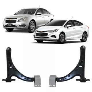 Par Bandeja Suspensão Dianteira Com Bucha Mancal Pivô Cruze 1.4 16v 2016 em diante em Oferta na Shopee
