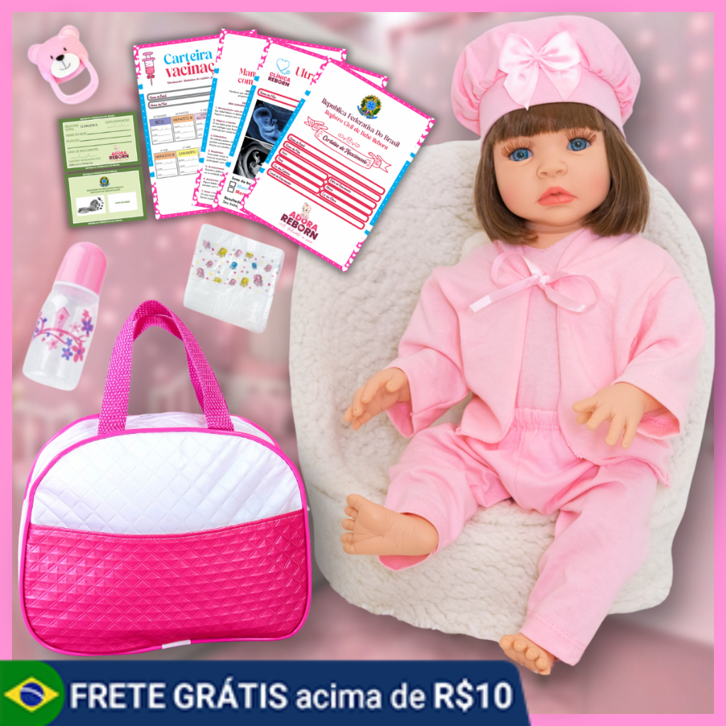 boneca reborn realista  High Color 24Inch 60CM Big Reborn Baby Realistic Vinyl Cotton Body Soft Sale Real Silicone Rebor