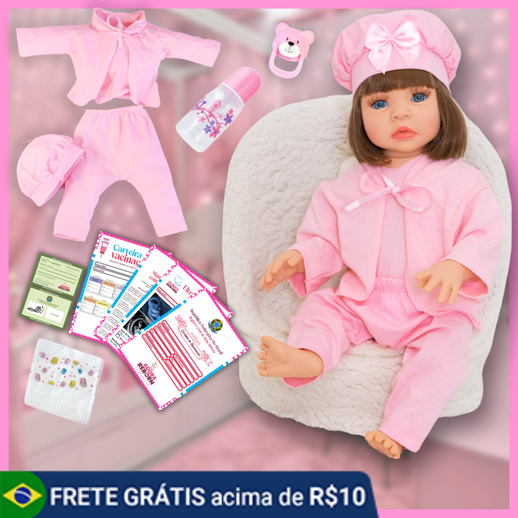 Bonecas Reborn Realistas MRB 17-18 Polegadas Acabadas Felicia Silicone Vinil Ou Pano Boneca Realista Adorável Menina Rec