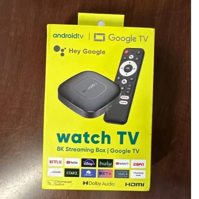 Tv Box 8k Pro Deluxe T1 Android 14 Wi-fi 6 Alexa Controle de Voz HDR 2025 Homologado