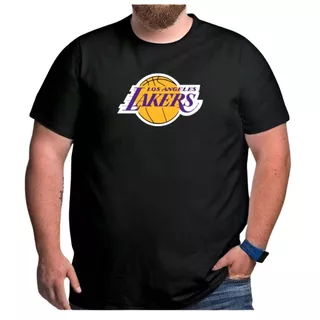 Camiseta Basquete Plus Size Los Angeles Laker Lebron Mamba