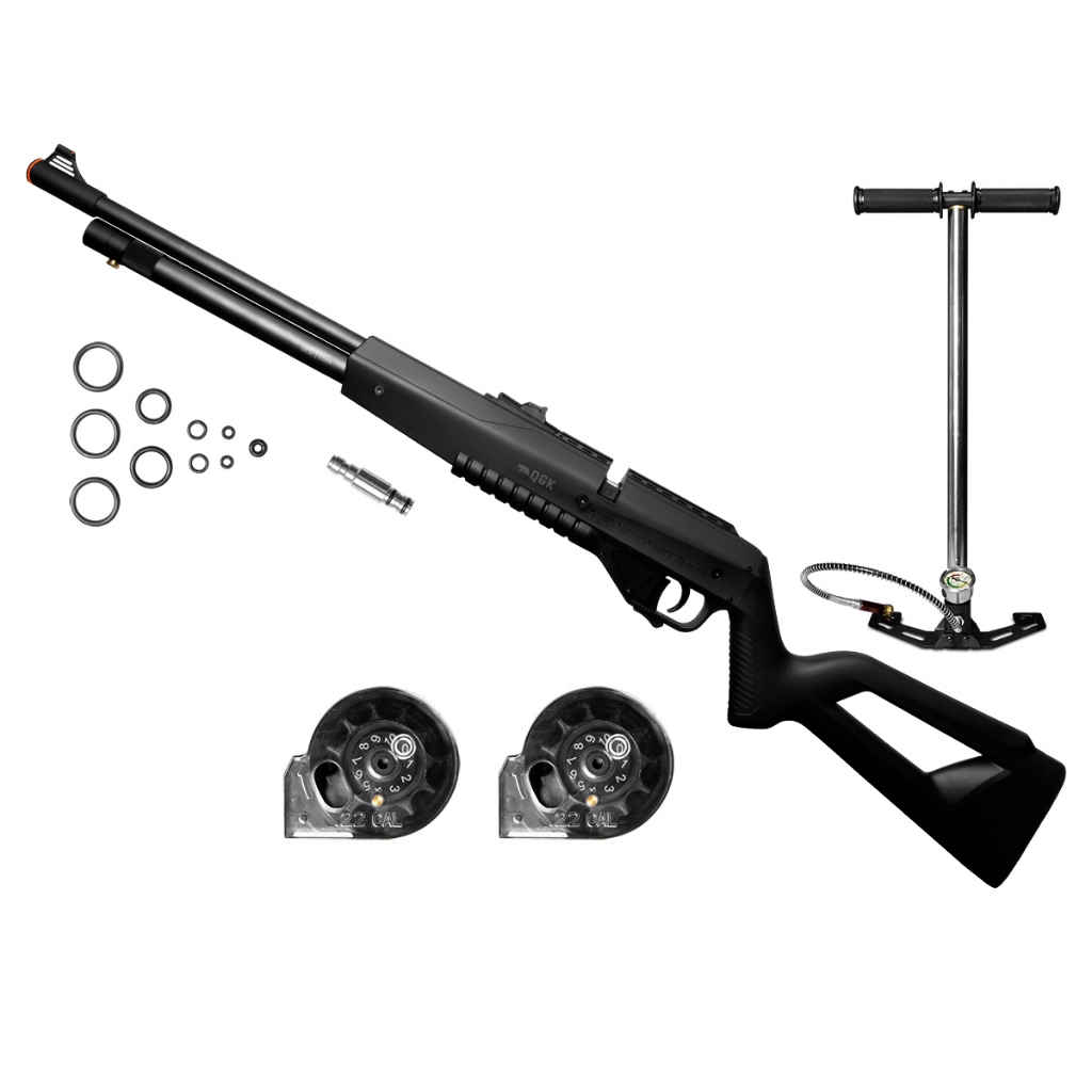 CARABINA DE PRESSÃO PCP G850 5,5MM QGK + BOMBA PCP | Shopee Brasil