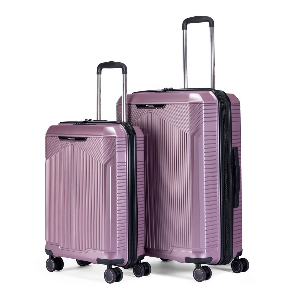 Kit 2 Malas Viagem Primicia P e M Rodinha 360° Cadeado Anac TSA