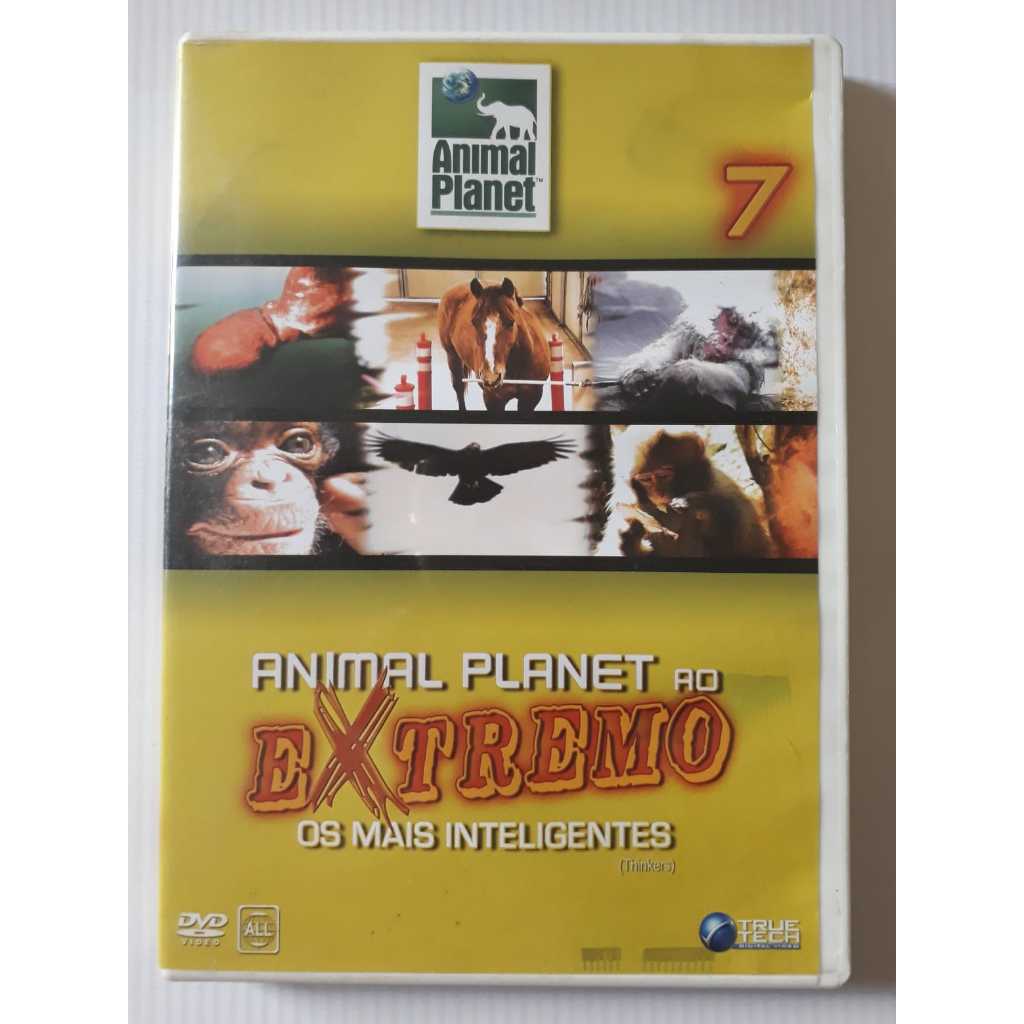 Dvd Animal Planet ao Extremo 7 - Os Mais Inteligentes - Original