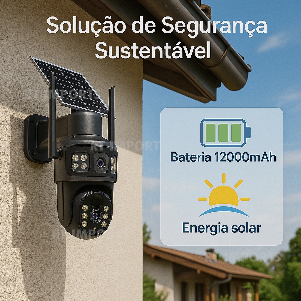 スマホアクセサリー SOLAR CAMERA Camera Segurança Solar 4G Full HD Chip Celular 10x Zoom Bateria