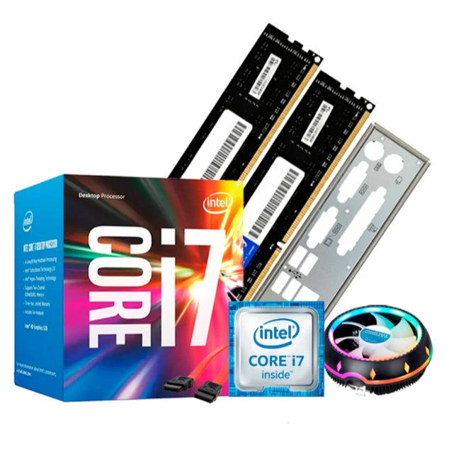 Kit Upgrade Intel Core I7 6700 Ddr4 16gb Placa Mãe H110 | Shopee