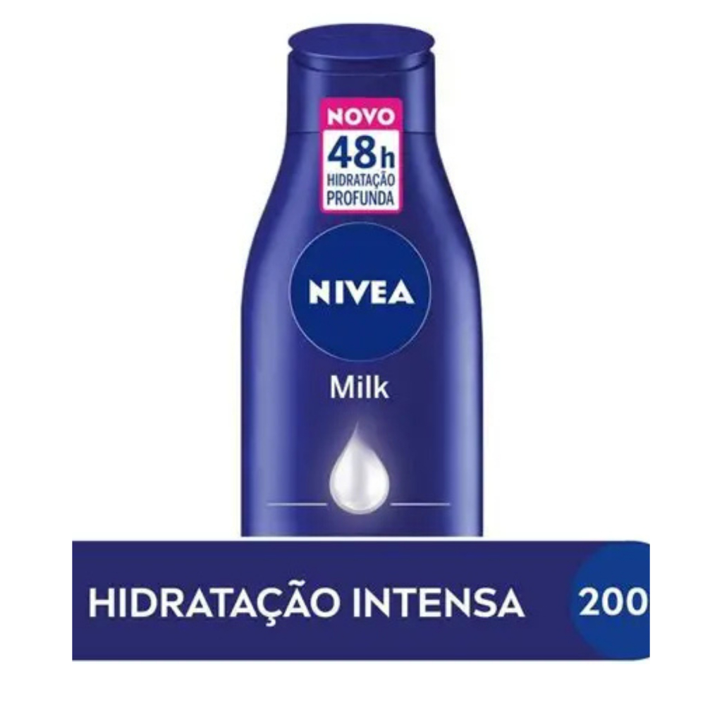 Loção Hidratante Milk Pele Extra-Seca 200ml - Nivea Hidrante Corporal ...