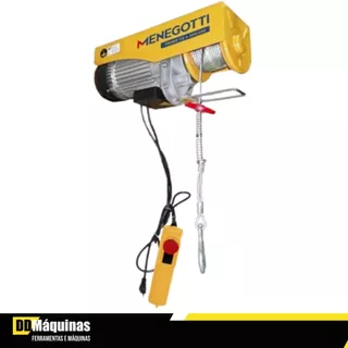 Guincho Trole Elétrico Prime 300/600KG 220V 40230604 - MENEGOTTI em Oferta na Shopee