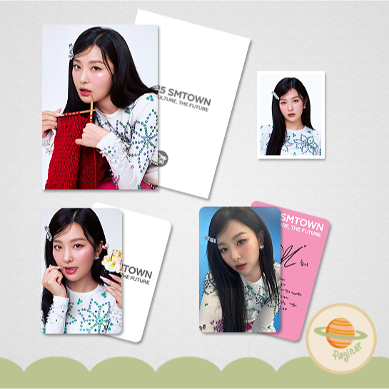 Red Velvet Smtown 30Th Anniversary Set photocard, postcard, ID