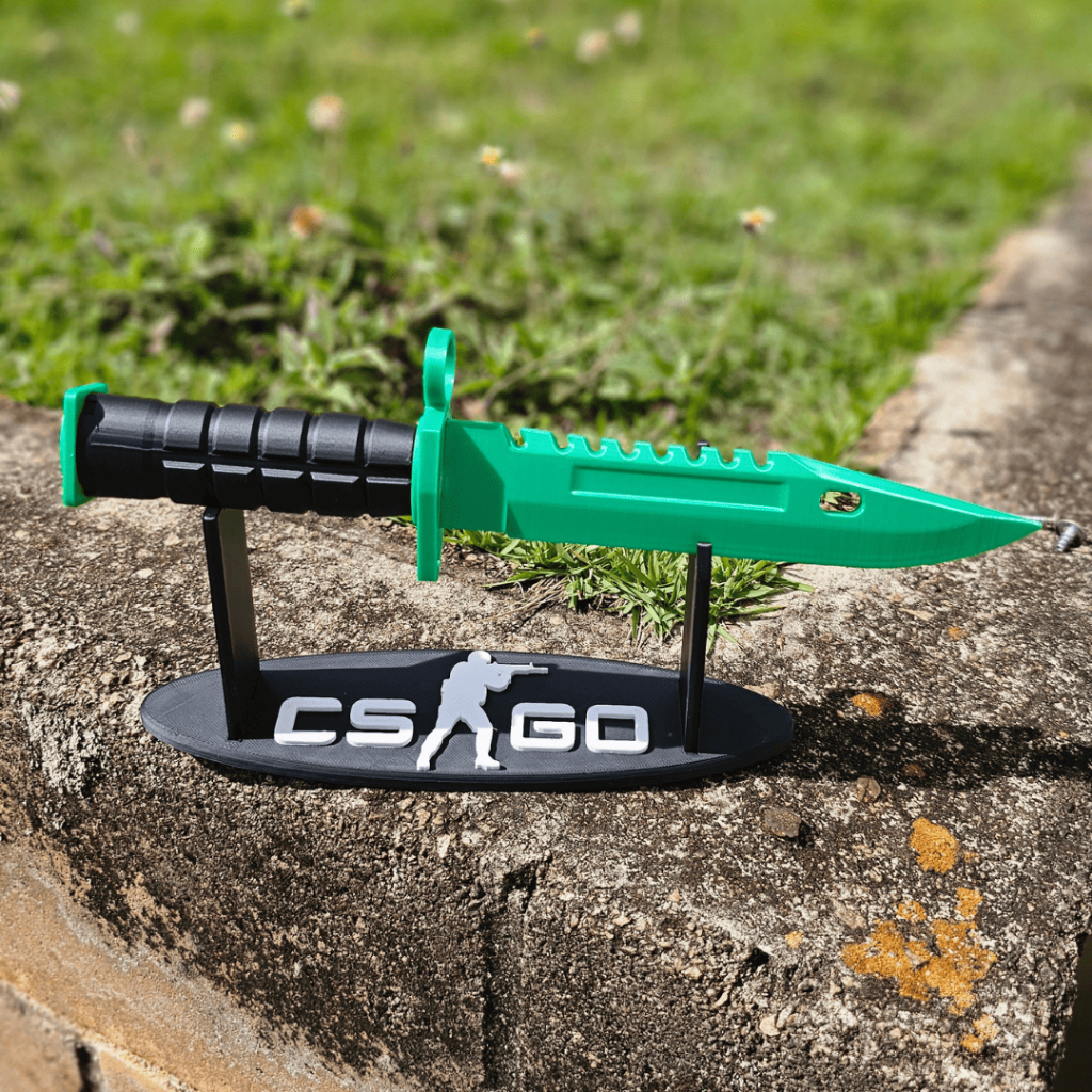 Faca Bayoneta M9 Com Suporte Decorativo Cs:go Kit Exclusivo | Shopee Brasil