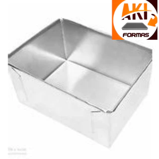 FORMA RETANGULAR 36X26X10 ALTA DE ALUMINIO PARA BOLO 1 PEÇA NUMERO 4 (( CAIXA 4 ))