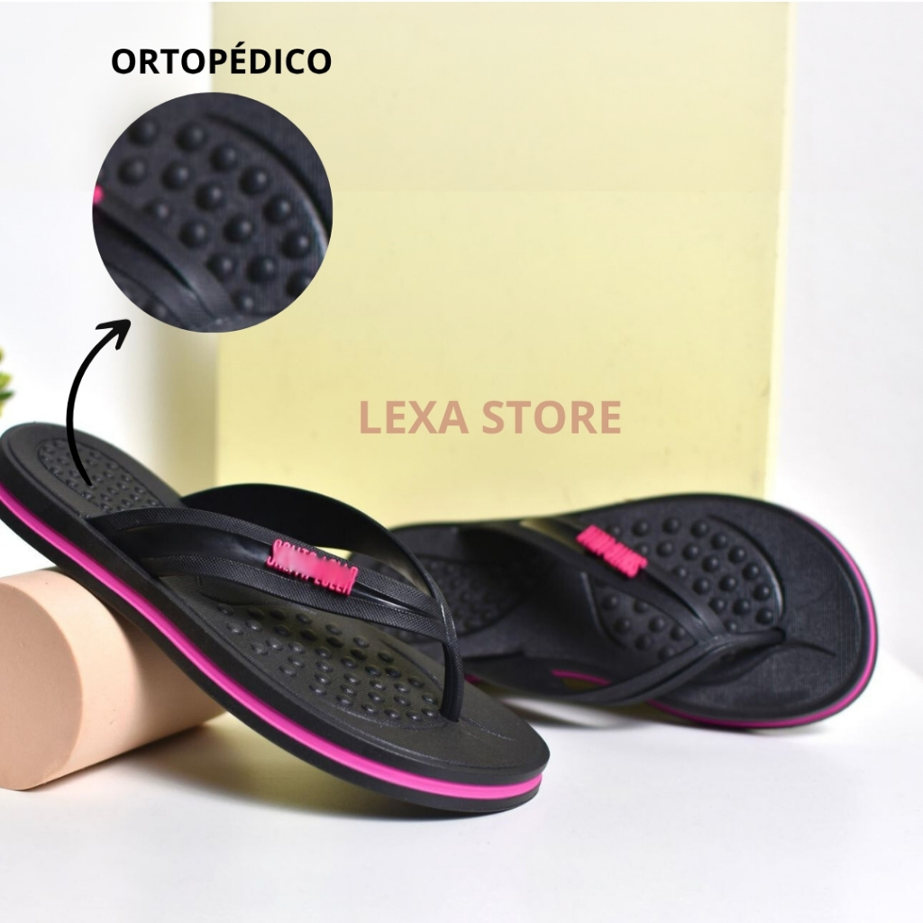 Chinelo Ortopedico Feminino Confortavel Antiderrapante Lançamento SL ...