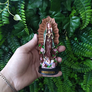 Imagem Nossa Senhora De Guadalupe Resina 15cm