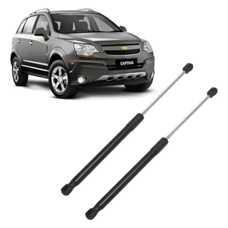 Par Amortecedor Dianteiro Capô Chevrolet Captiva 2008 2009 2010 2011 Até 2016
