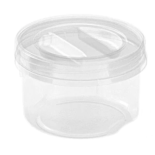 Pote Acoplado com Rosca Transparente 500ml- Nitron em Oferta na Shopee