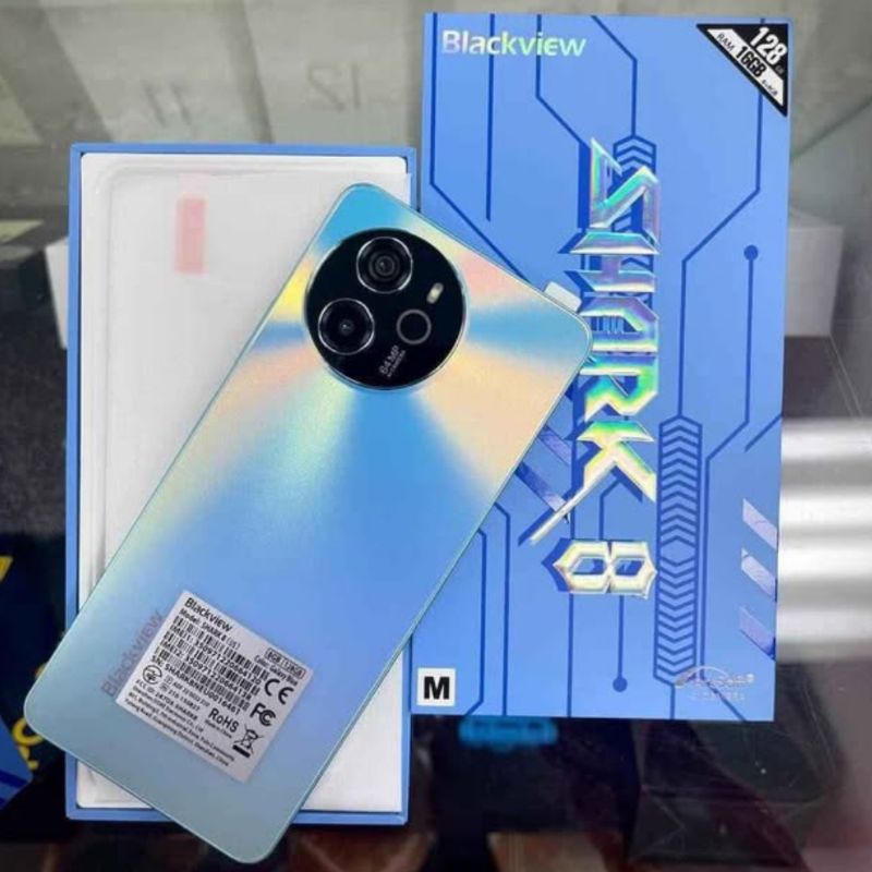 [LACRADO] CELULAR GAMER BLACKVIEW SHARK 8 4G NFC 120Hz 8RAM 256GB GLOBAL