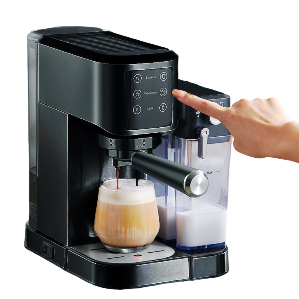 Cafeteira Expresso Automática com Espumador de Leite Touch 110V Latte e ...