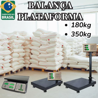 BALANÇA ELETRÔNICA DIGITAL ALTA PRECISÃO BATERIA RECARREGÁVEL 40KG 180KG 350KG