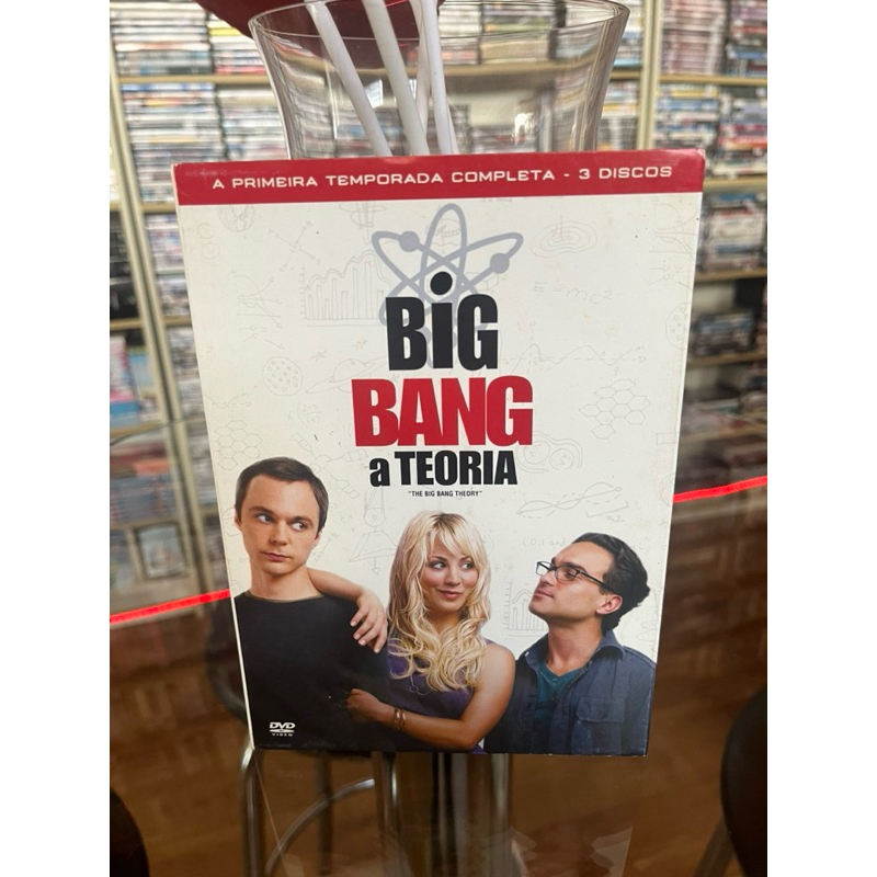 DVD “Big Bang A Teoria” - A Primeira Temporada Completa - 3 Discos ...