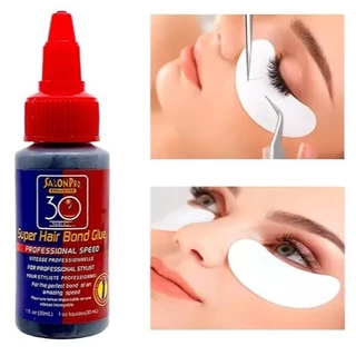 Super Cola Salon Pro 30ml – Fixação Rápida em 30 Segundos Para Alongamento Mega Hair - Entrega Pronto em Oferta na Shopee