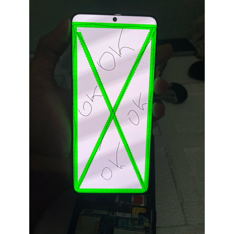 Tela Samsung S20 plus original funciona digital 120hz