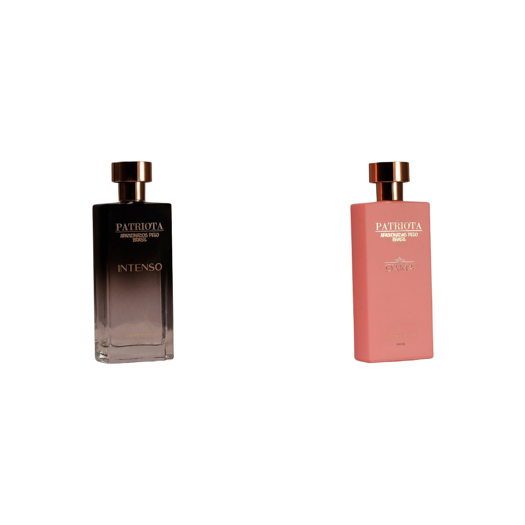 KIT c/2 Perfumes Patriota 100ml EDP - 1ª Dama , Mito , Intenso e Tradicional em Oferta na Shopee
