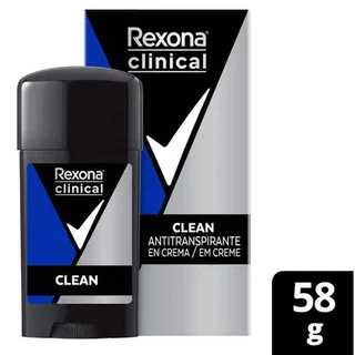 Desodorante Antitranspirante Rexona Stick Clinical Men Clean 58g