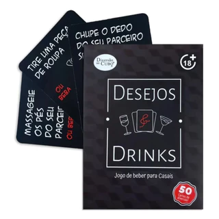 jogo de cartas desejos e drinks para casais baralho jogo e diversão ao cubo faz ou bebe